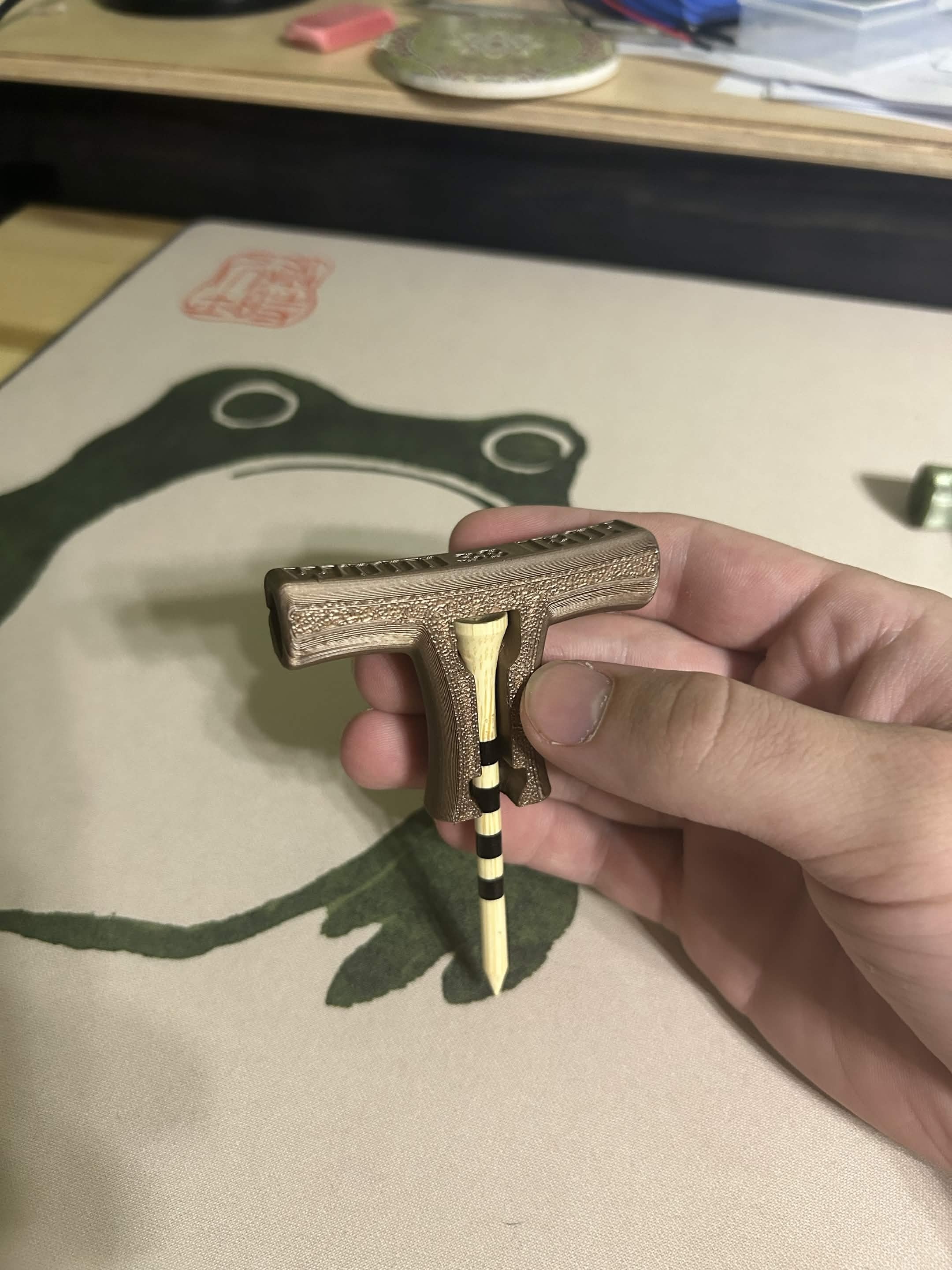Iron Wood Setters – 3D Printed Golf Tee Tool (Soon to be Available to public)